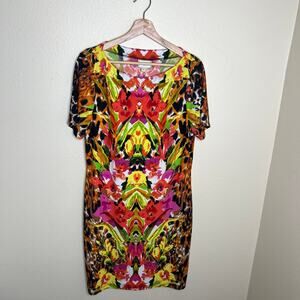 ECI Multicolor Pattern Dress 12